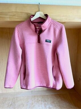 L.L. Bean Pink Pullover ~ Size M